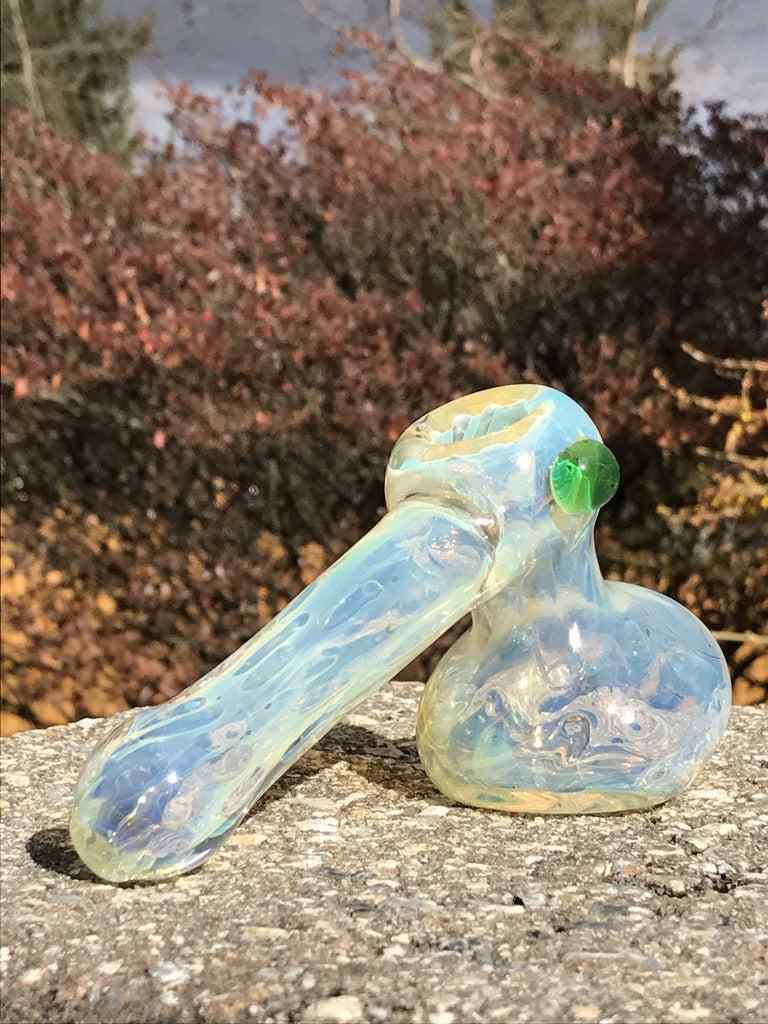 Fat Buddha Glass Color Changing Glass Hammer Bubbler