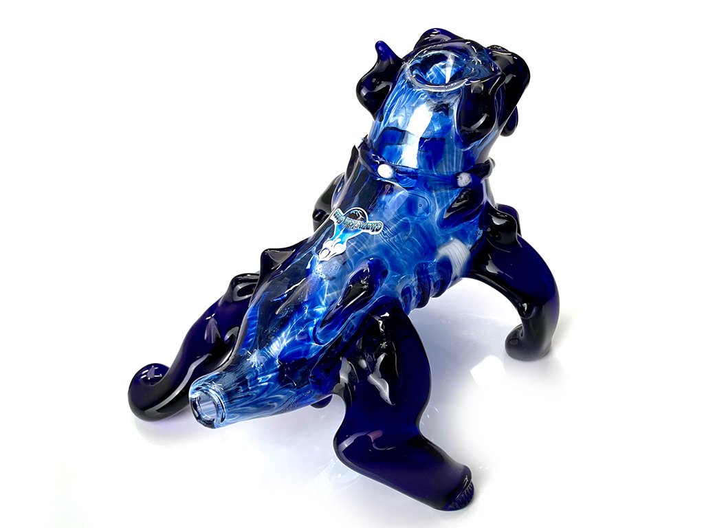 Bulldog Glass Pipe Fat Buddha Glass