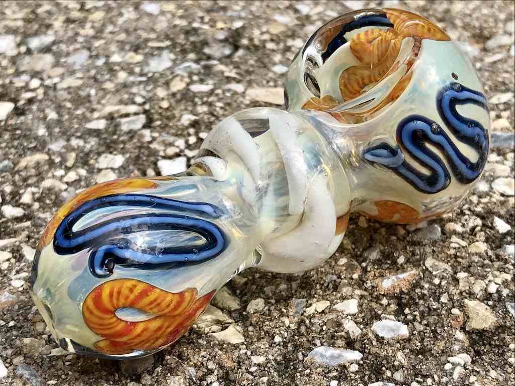 Fat Buddha Glass Pipe Color Changing Bubble Pipe