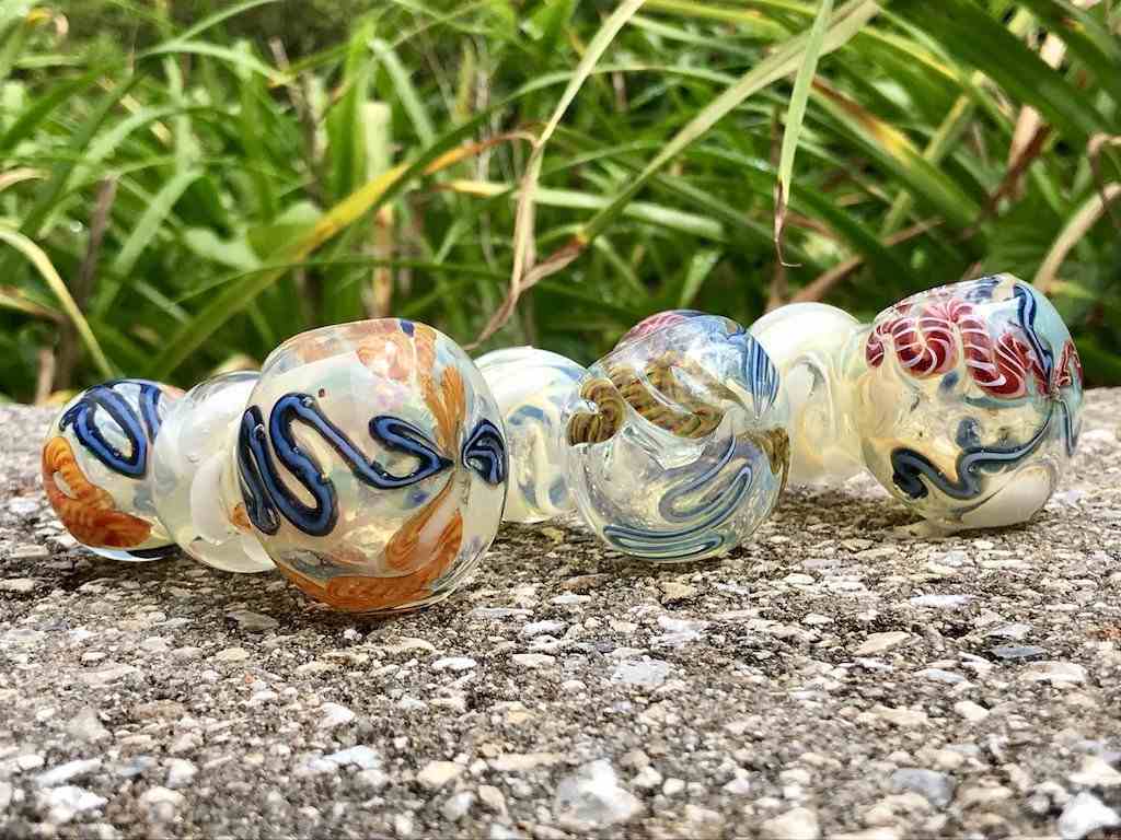 Fat Buddha Glass Pipe Color Changing Bubble Pipe