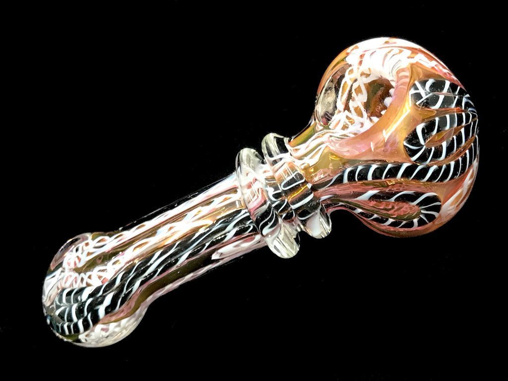 Fat Buddha Glass Pipe Color Changing Double Maria Glass Pipe