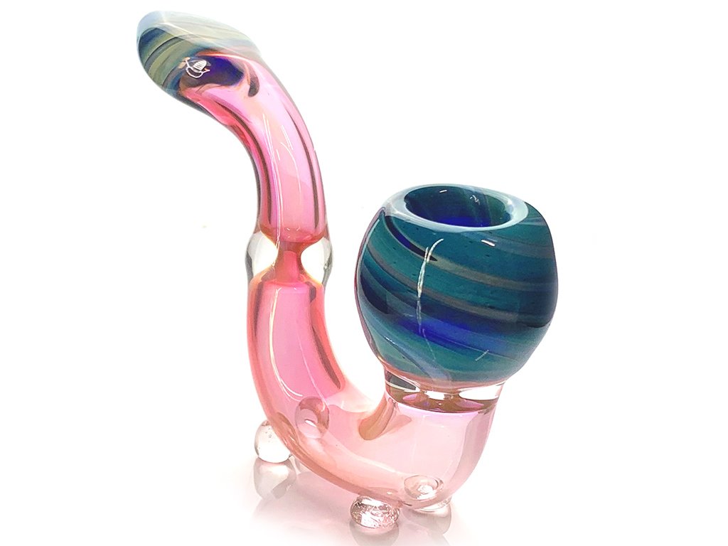 Color Changing Glass Sherlock Pipe Fat Buddha Glass