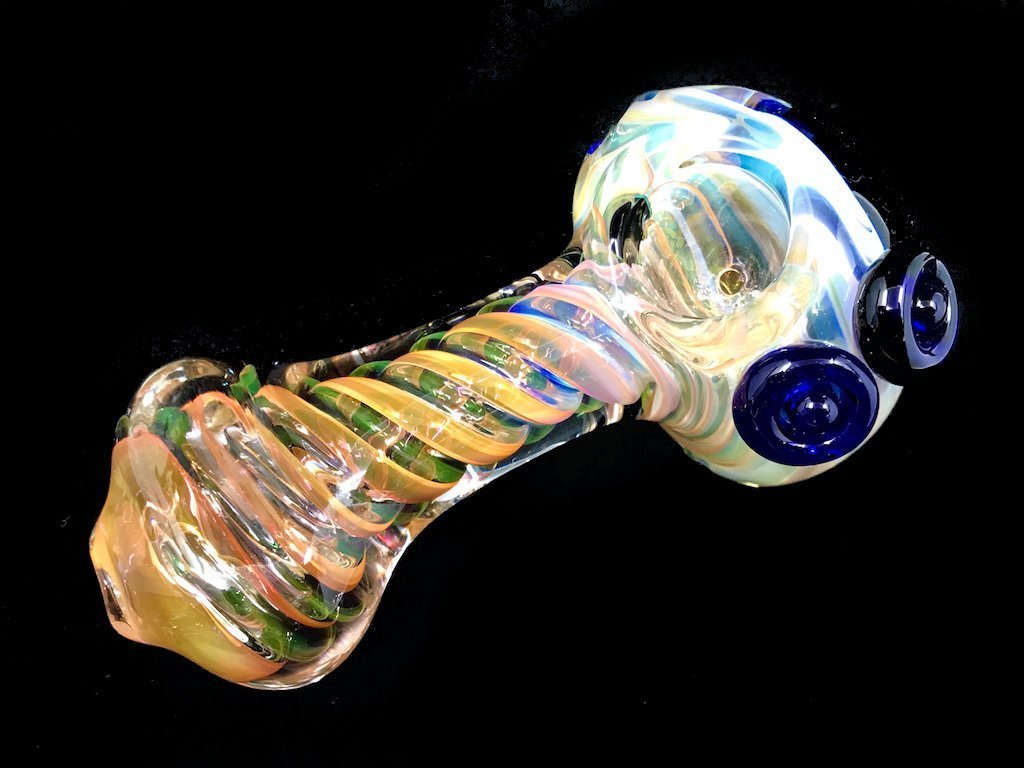 Color Changing Planet Pipe Fat Buddha Glass