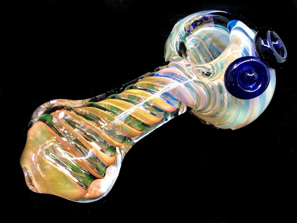 Color Changing Planet Pipe Fat Buddha Glass