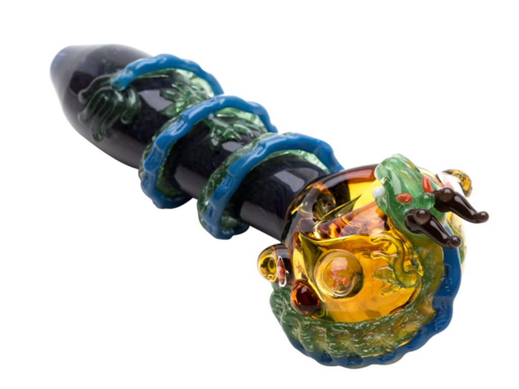 Dragon Sphere Pipe Fat Buddha Glass