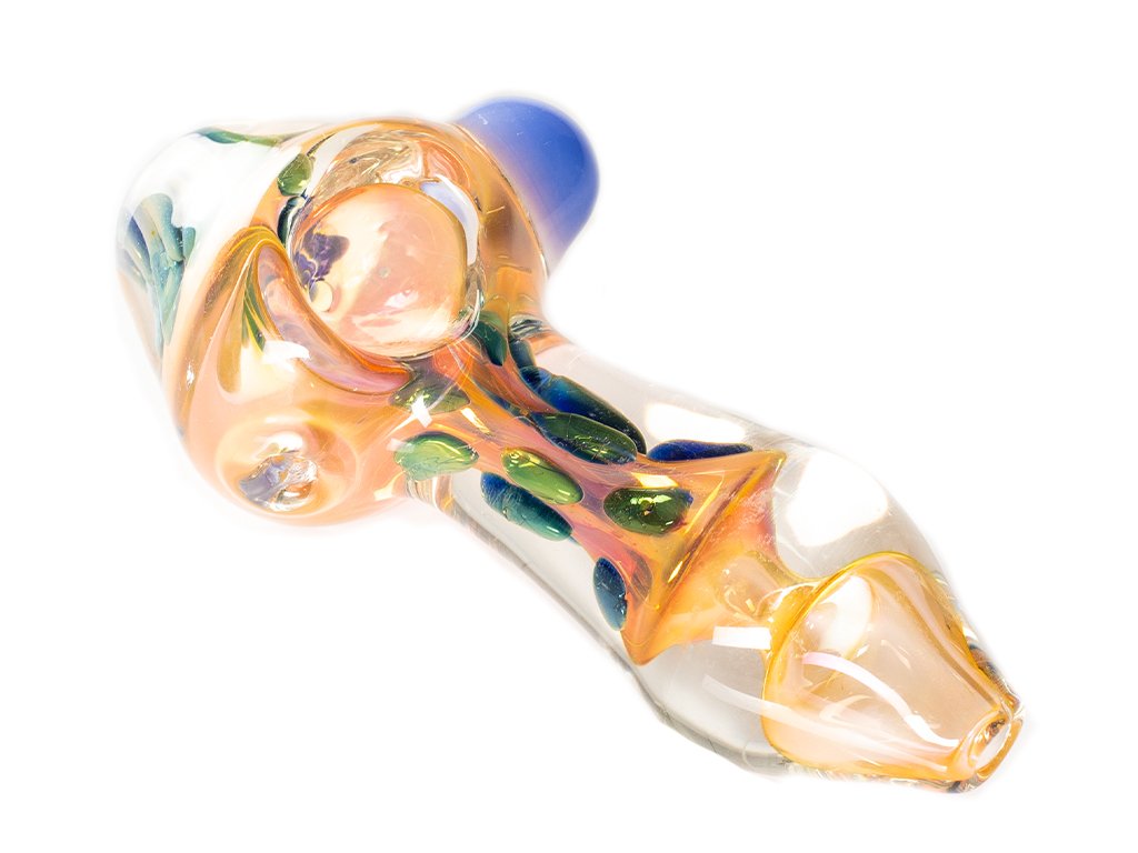 Fumed Flow Pipe Fat Buddha Glass