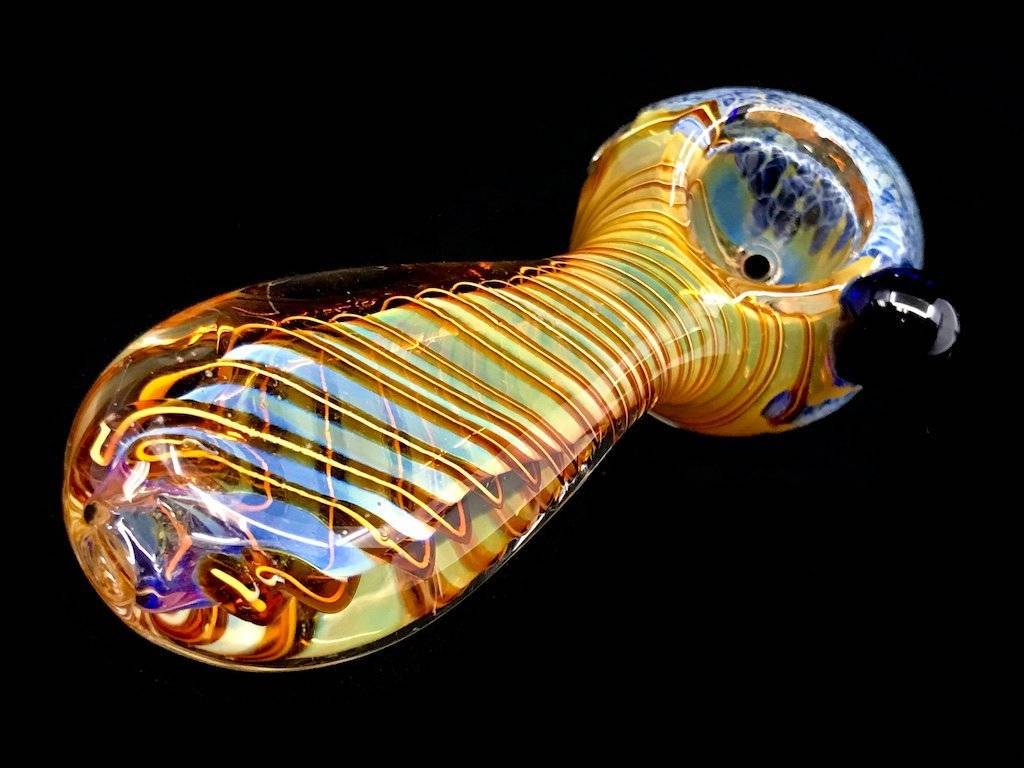 Gold Spiral Pipe