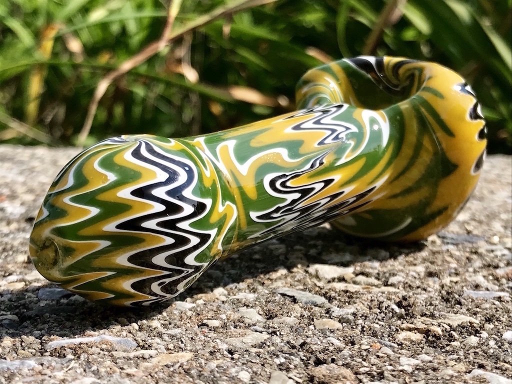 Wig Wag Glass Pipe