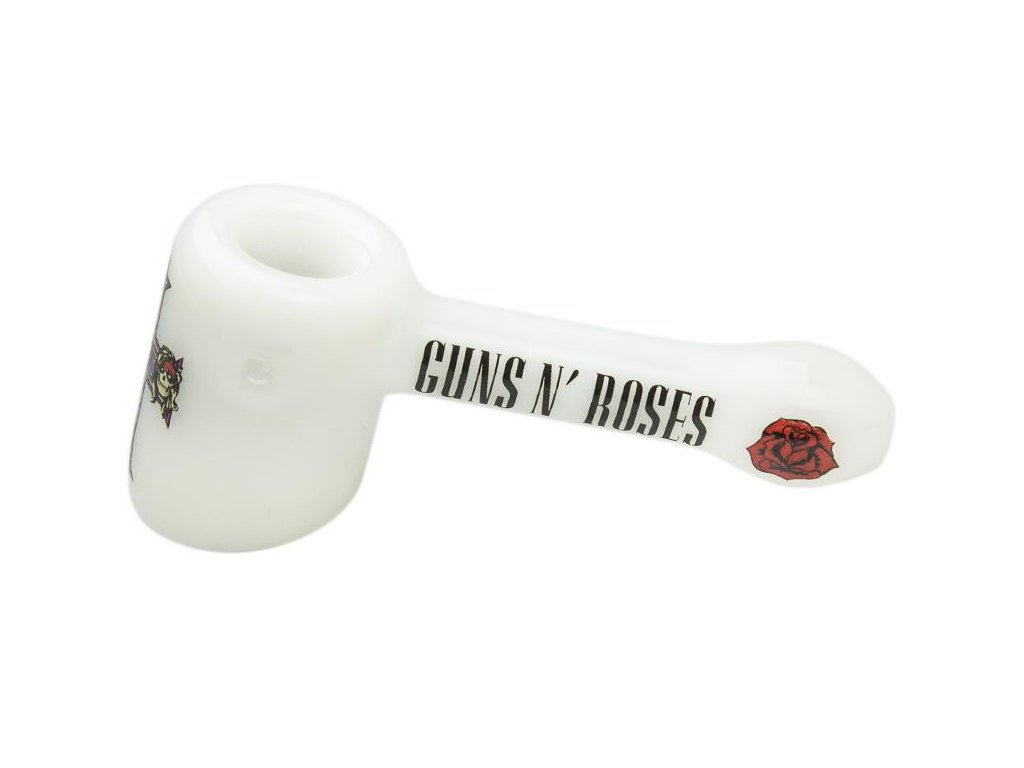 Guns N Cross Hammer Pipe Fat Buddha Glass