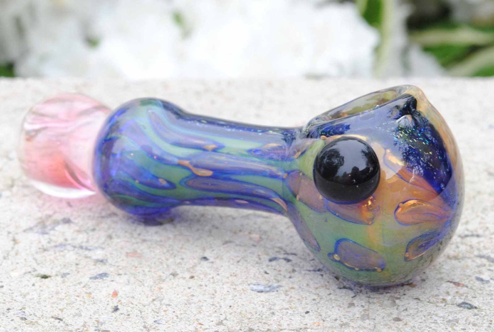 Fat Buddha Glass Pipe Heavy Fumed Glass Pipe