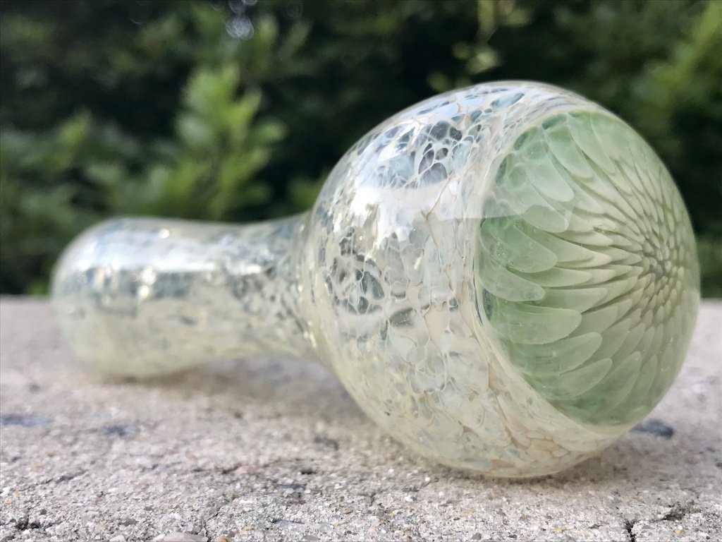 Fat Buddha Glass Pipe Sawtooth Glass Pipe