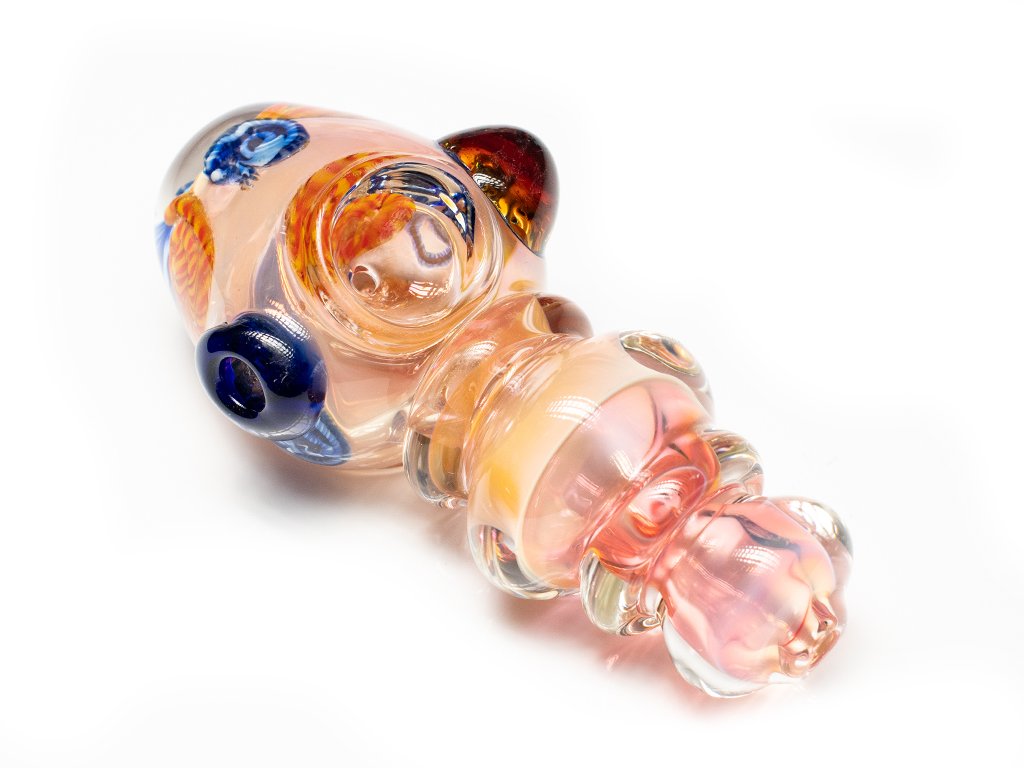 Triple Maria Pipe Fat Buddha Glass